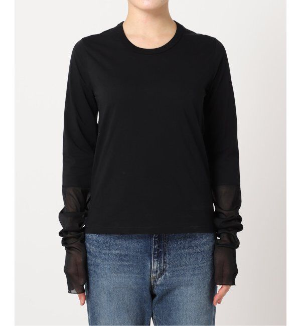 Plage「《WEB限定追加》R'IAM Sheer Cuff プルオーバー」|Tシャツ・カットソー|