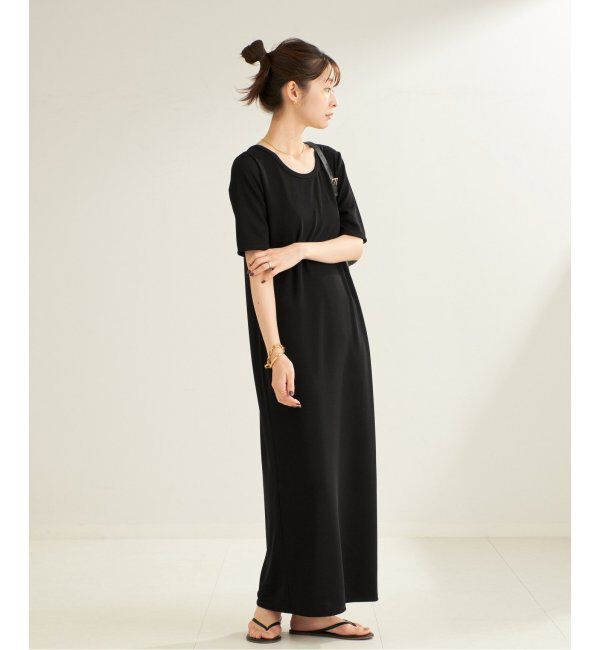 Plage「Rib ハーフスリーブ ワンピース」|ワンピース|