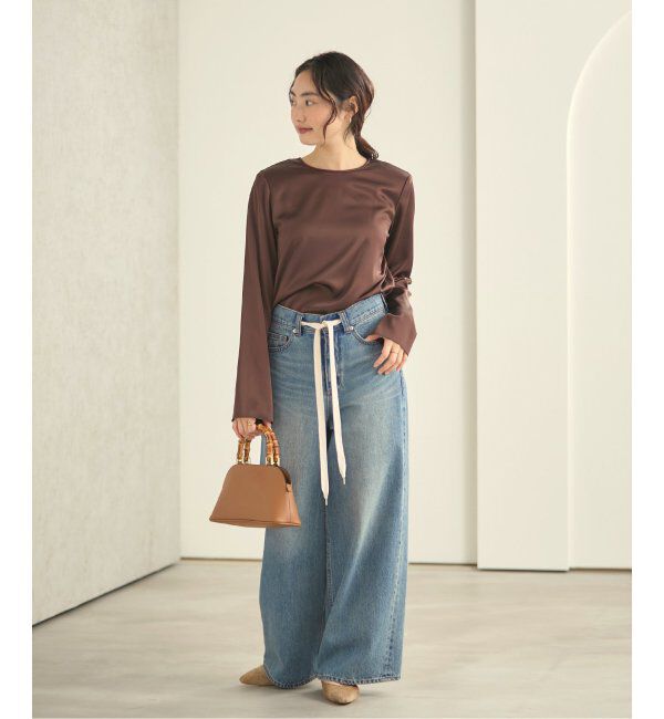 Plage「《WEB限定追加》R&rsquo;IAM SUPER LOOSE デニム 2」|デニム|