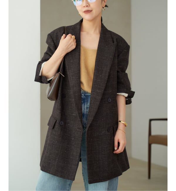 Plage「BALLI TWEED ジャケット」|テーラードジャケット|