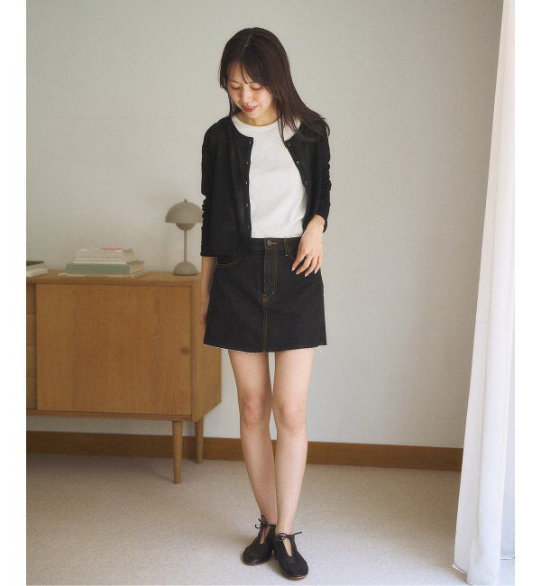 Plage「《有楽町店・WEB限定追加》petit カーディガン」|カーディガン|