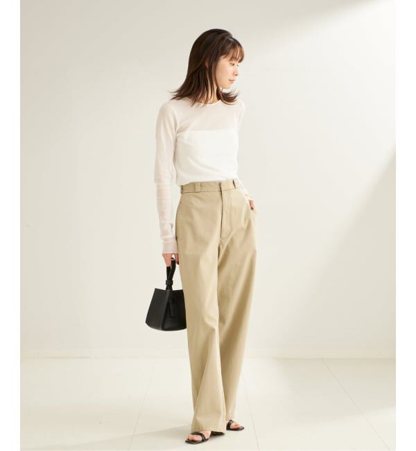 Plage「《追加》Mesh Sheer ロンT 4」|Tシャツ・カットソー|