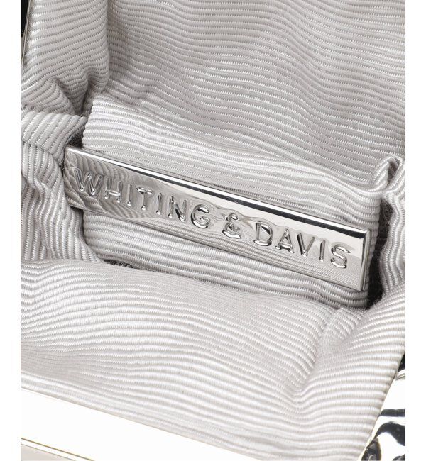 IENA LA BOUCLE「【Whiting&Davis】Kyra Petite Ruffle Clutch バッグ」|その他|