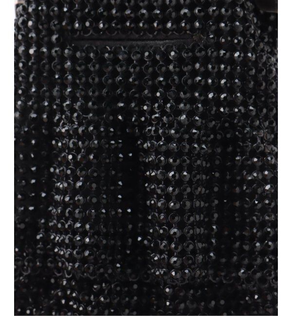 IENA LA BOUCLE「【Whiting&Davis】Kyra Petite Ruffle Clutch バッグ」|その他|