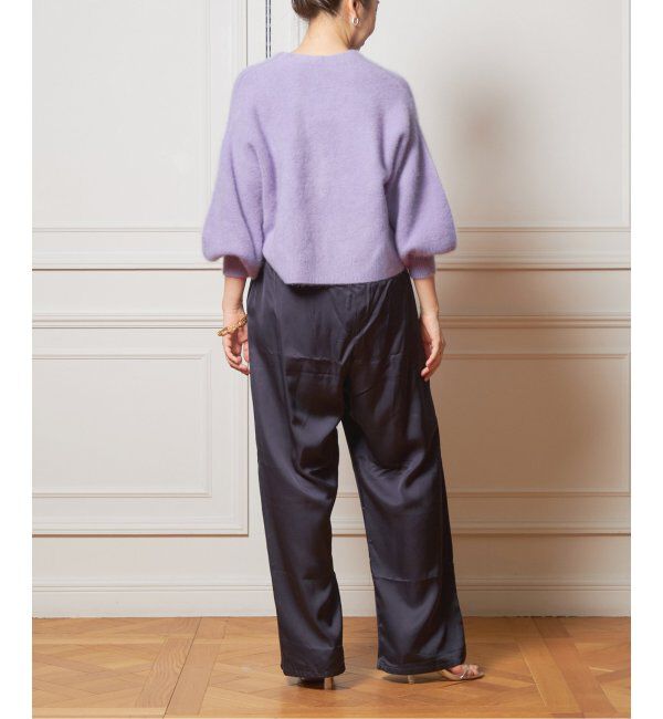 IENA LA BOUCLE「IENA LA BOUCLE ファーニットカーディガン」|カーディガン|