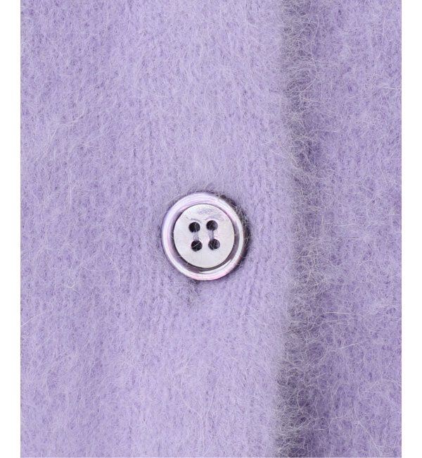 IENA LA BOUCLE「IENA LA BOUCLE ファーニットカーディガン」|カーディガン|