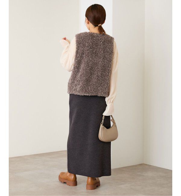 IENA「スーパーファインスムースニットスカート」|スカート|