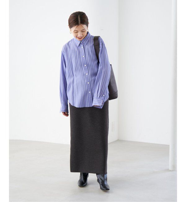 IENA「スーパーファインスムースニットスカート」|スカート|