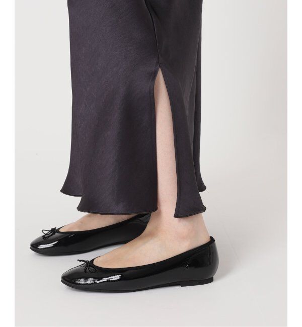 IENA「《追加8》ダブルサテンスカート」|スカート|