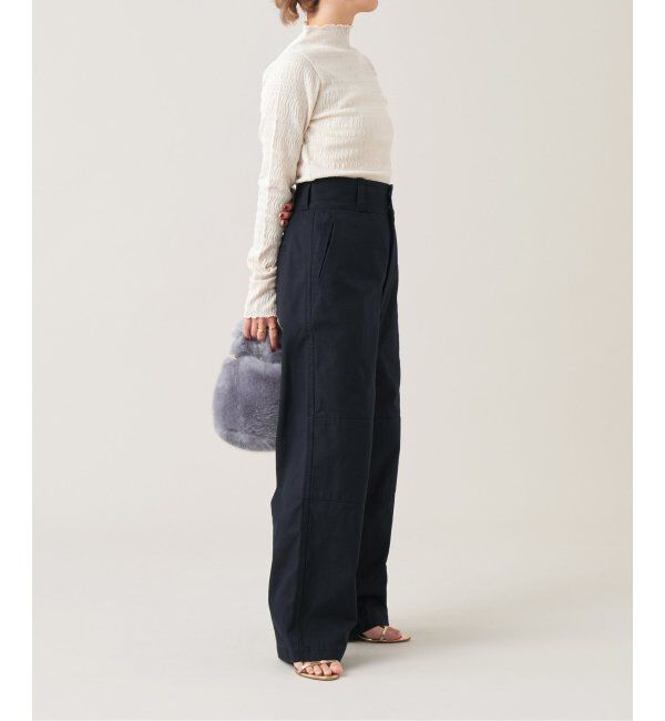 IENA LA BOUCLE「IENA LA BOUCLE ウェーブラッセルハイネックプルオーバー」|Tシャツ・カットソー|