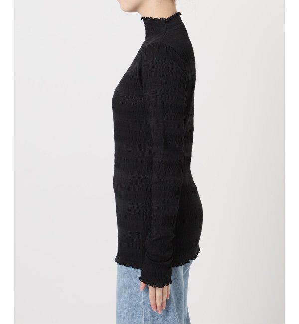 IENA LA BOUCLE「IENA LA BOUCLE ウェーブラッセルハイネックプルオーバー」|Tシャツ・カットソー|