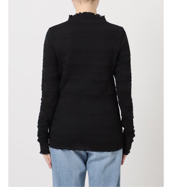 IENA LA BOUCLE「IENA LA BOUCLE ウェーブラッセルハイネックプルオーバー」|Tシャツ・カットソー|