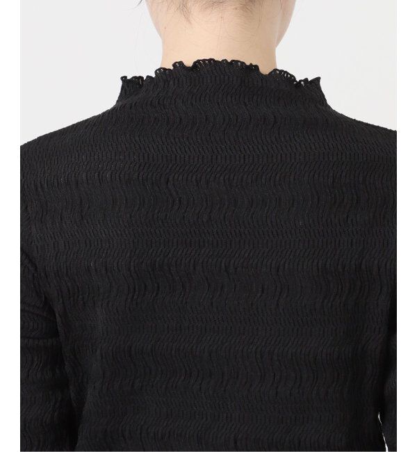 IENA LA BOUCLE「IENA LA BOUCLE ウェーブラッセルハイネックプルオーバー」|Tシャツ・カットソー|