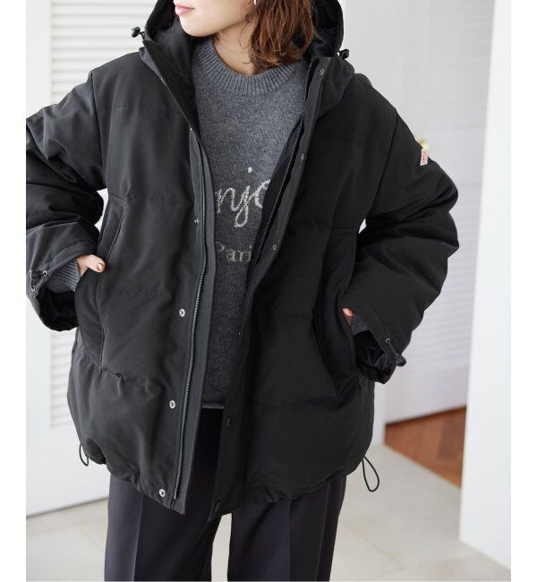 SLOBE IENA「DANTON/ダントン POLYESTER DOWN DT-A0008」|ダウン|ブラック