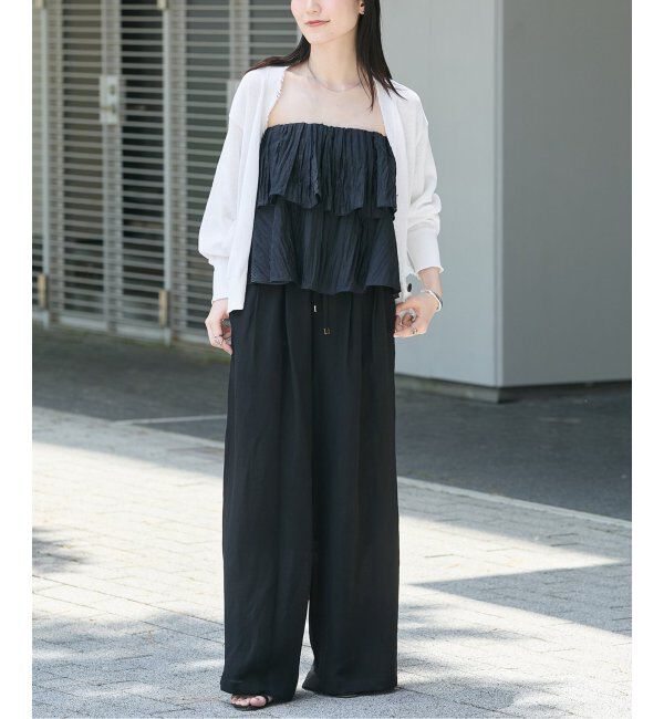 VERMEIL par iena「トリアセリネン リラックスパンツ」|その他|