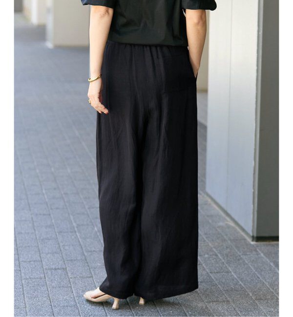 VERMEIL par iena「トリアセリネン リラックスパンツ」|その他|
