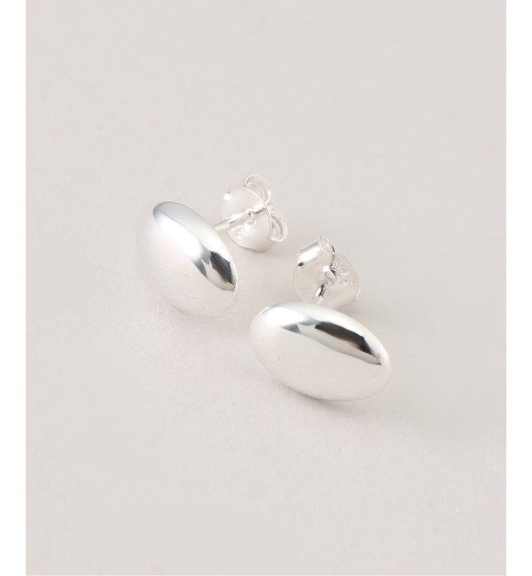 VERMEIL par iena「LIE STUDIO リエ スタジオ The Luna ピアス シルバー」|ピアス|