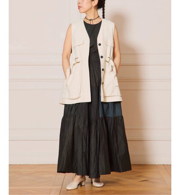 IENA LA BOUCLE「IENA LA BOUCLE ソフトコットンユーティリティベスト」|その他|