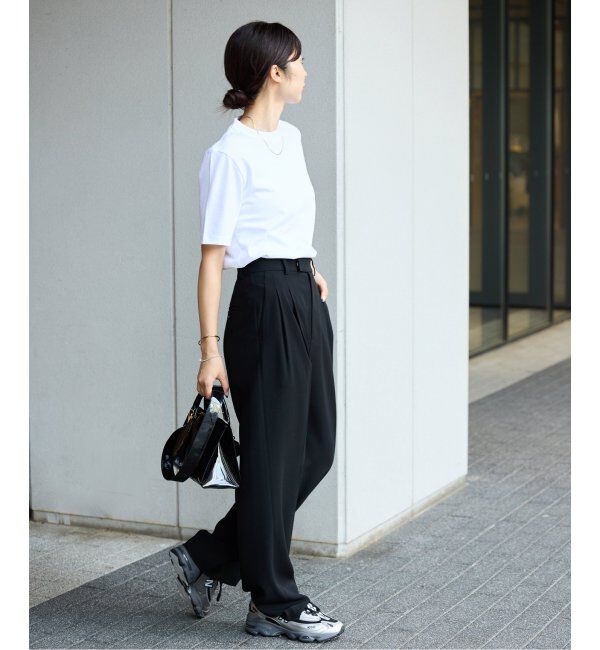 IENA「ATON/エイトン 別注 AIR SPINNING OVER SIZE TEE Tシャツ」|Tシャツ・カットソー|