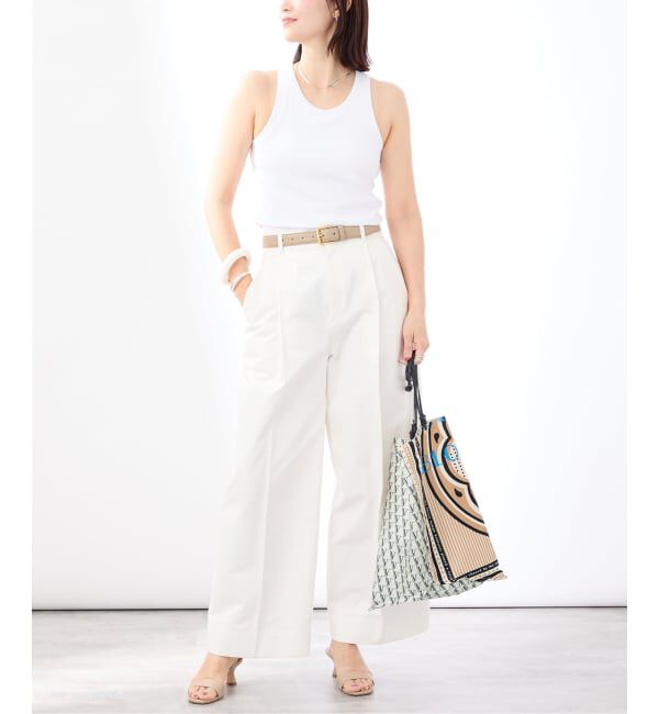 VERMEIL par iena「《追加》manipuri マニプリ Bag 別注Verロゴxデイジーバンダナ」|トートバッグ|