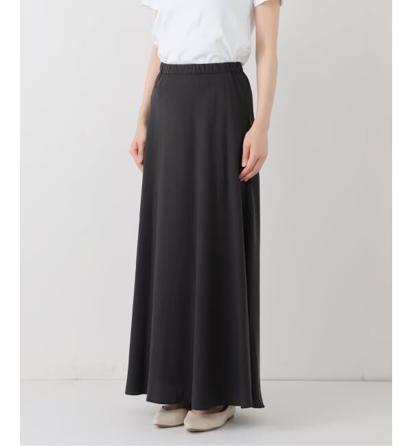 SLOBE IENA「《3サイズ展開/追加3》フィブリルマーメイドフレアスカート」|スカート|