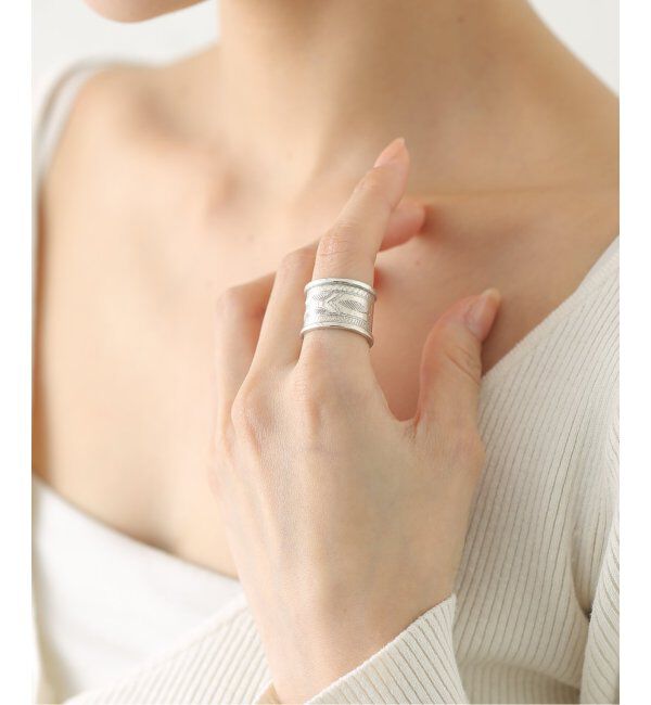 IENA LA BOUCLE「ADAWATN TUAREG/アダワット トゥアレグ Tadqqa tissght リング T202R010SV」|リング|