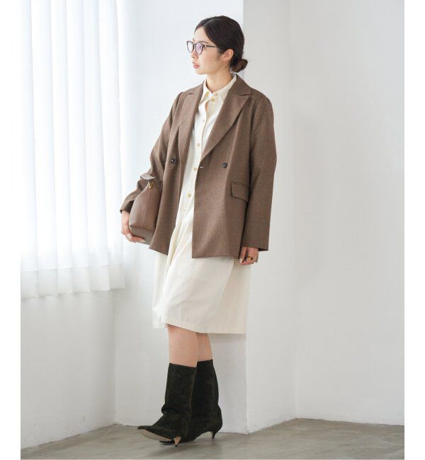 IENA「ガンクラブチェックジャケット」|テーラードジャケット|