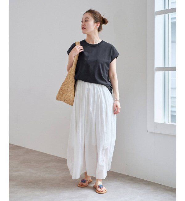 IENA「《追加5》ラウンドテールプルオーバー」|Tシャツ・カットソー|