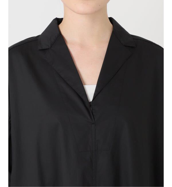 IENA「《WEB限定/追加》ハイカウントツイルシャツワンピース」|ワンピース|