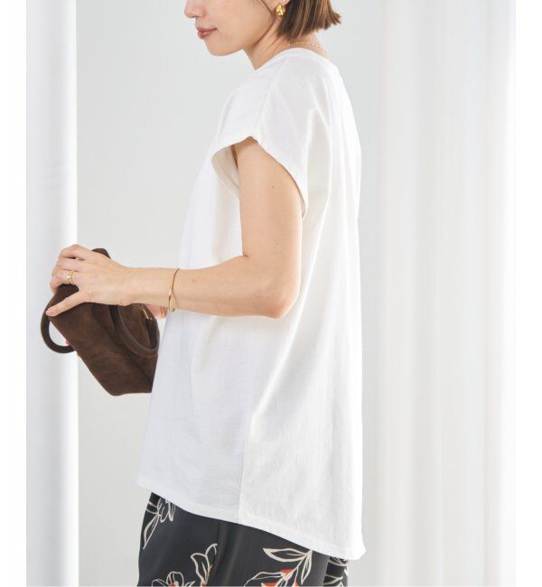 IENA「《追加6》ラウンドテールプルオーバー」|Tシャツ・カットソー|ホワイト