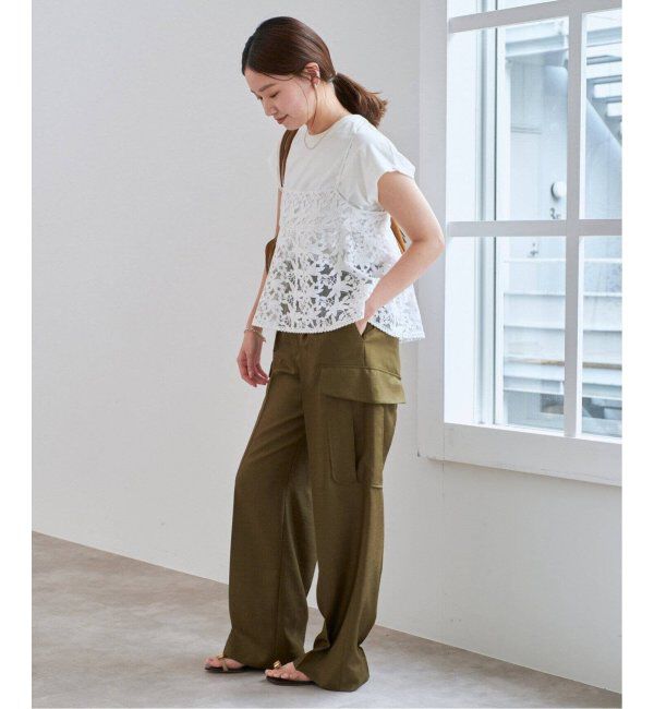 IENA「《追加6》ラウンドテールプルオーバー」|Tシャツ・カットソー|