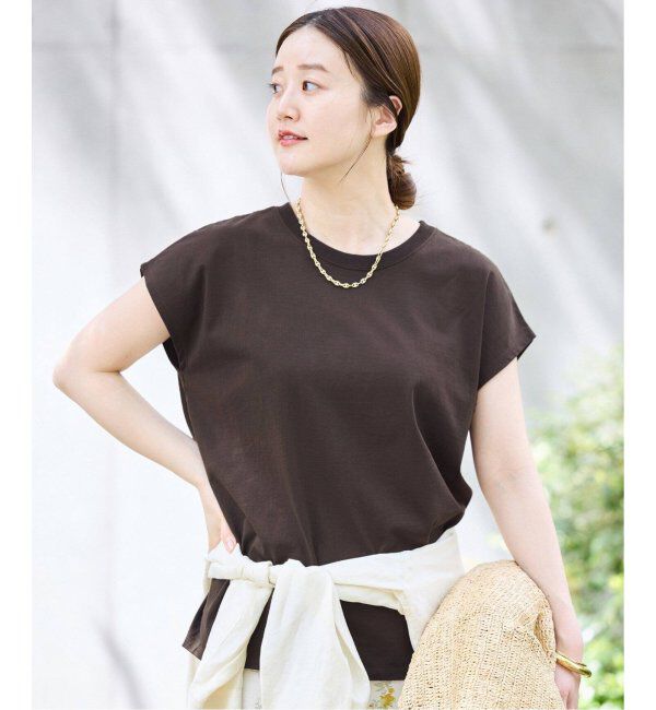 IENA「《追加6》ラウンドテールプルオーバー」|Tシャツ・カットソー|