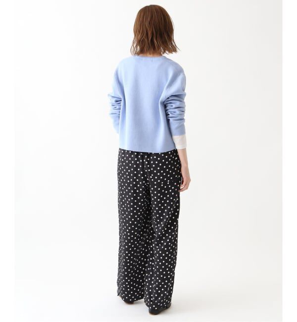 SLOBE IENA「《WEB限定/追加2》プリントサテンイージーパンツ」|その他|