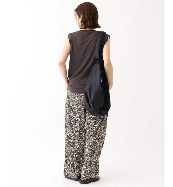 SLOBE IENA「《WEB限定/追加2》プリントサテンイージーパンツ」|その他|
