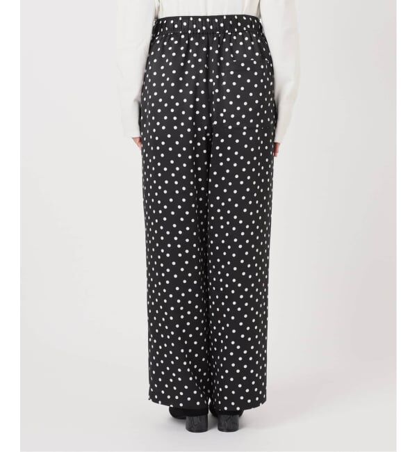 SLOBE IENA「《WEB限定/追加2》プリントサテンイージーパンツ」|その他|