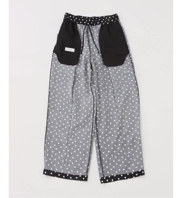 SLOBE IENA「《WEB限定/追加2》プリントサテンイージーパンツ」|その他|