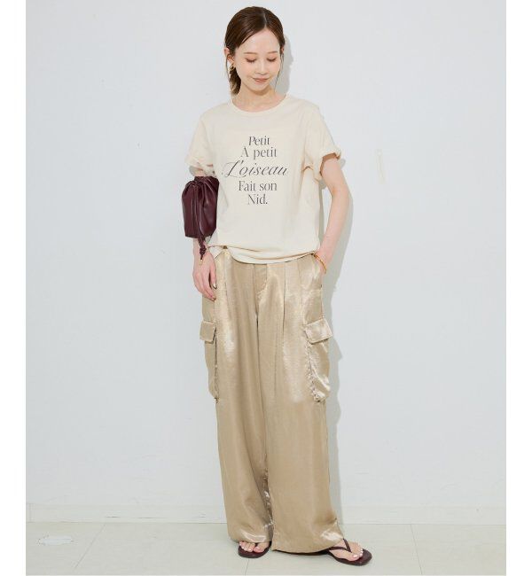 SLOBE IENA「Petit ロゴTEE」|Tシャツ・カットソー|