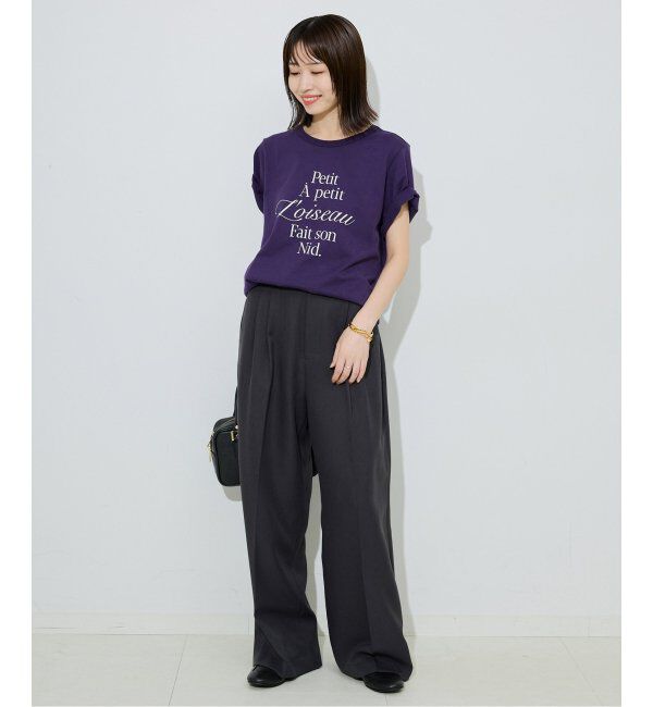 SLOBE IENA「Petit ロゴTEE」|Tシャツ・カットソー|