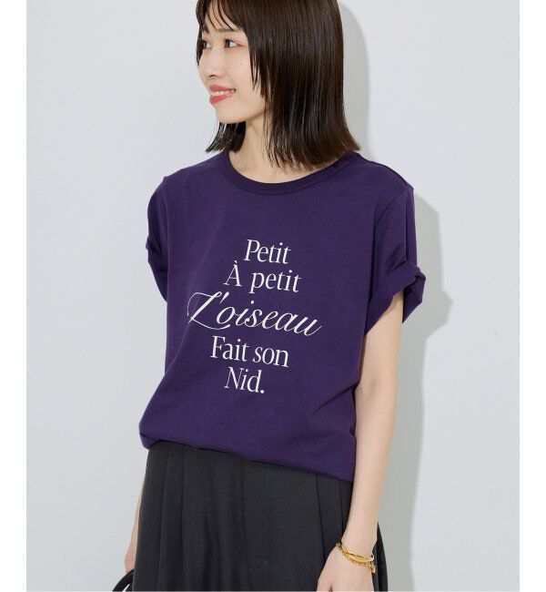 SLOBE IENA「Petit ロゴTEE」|Tシャツ・カットソー|