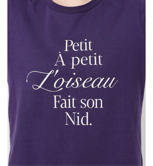 SLOBE IENA「Petit ロゴTEE」|Tシャツ・カットソー|