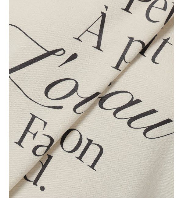 SLOBE IENA「Petit ロゴTEE」|Tシャツ・カットソー|