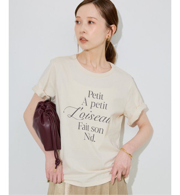 SLOBE IENA「Petit ロゴTEE」|Tシャツ・カットソー|