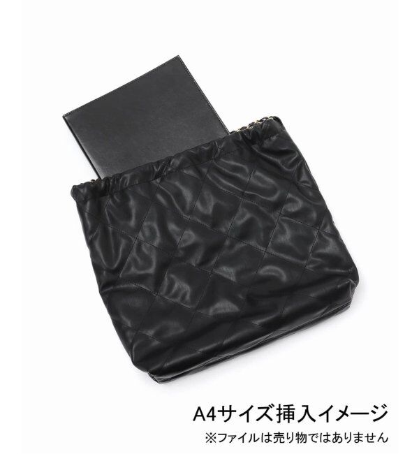 SLOBE IENA「《追加4》SLOBE キルティングバッグ」|トートバッグ|