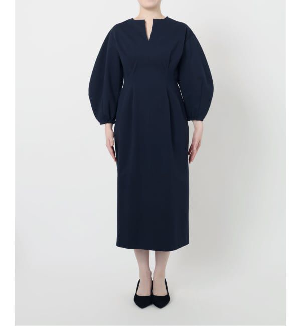 VERMEIL par iena「ポンチウエストシェイプワンピース」|ワンピース|