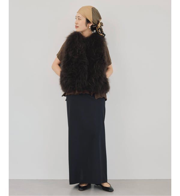 VERMEIL par iena「ウールトロストレートスカート」|スカート|