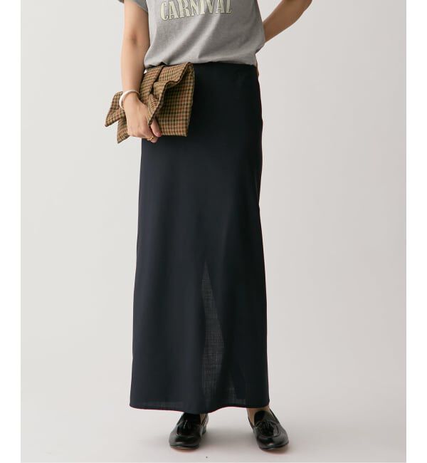 VERMEIL par iena「ウールトロストレートスカート」|スカート|