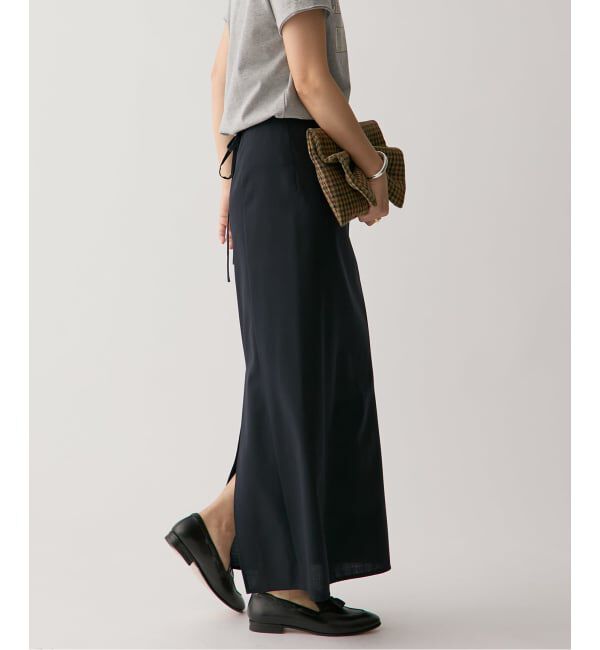 VERMEIL par iena「ウールトロストレートスカート」|スカート|