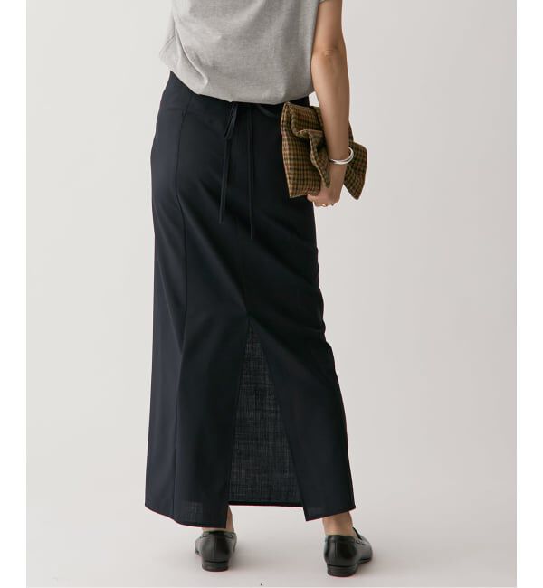 VERMEIL par iena「ウールトロストレートスカート」|スカート|