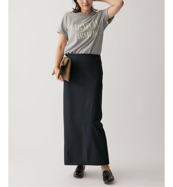 VERMEIL par iena「ウールトロストレートスカート」|スカート|