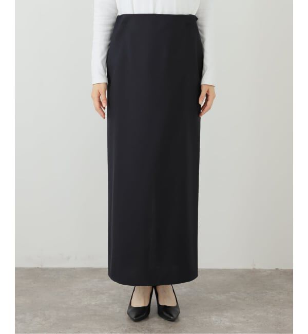 VERMEIL par iena「ウールトロストレートスカート」|スカート|